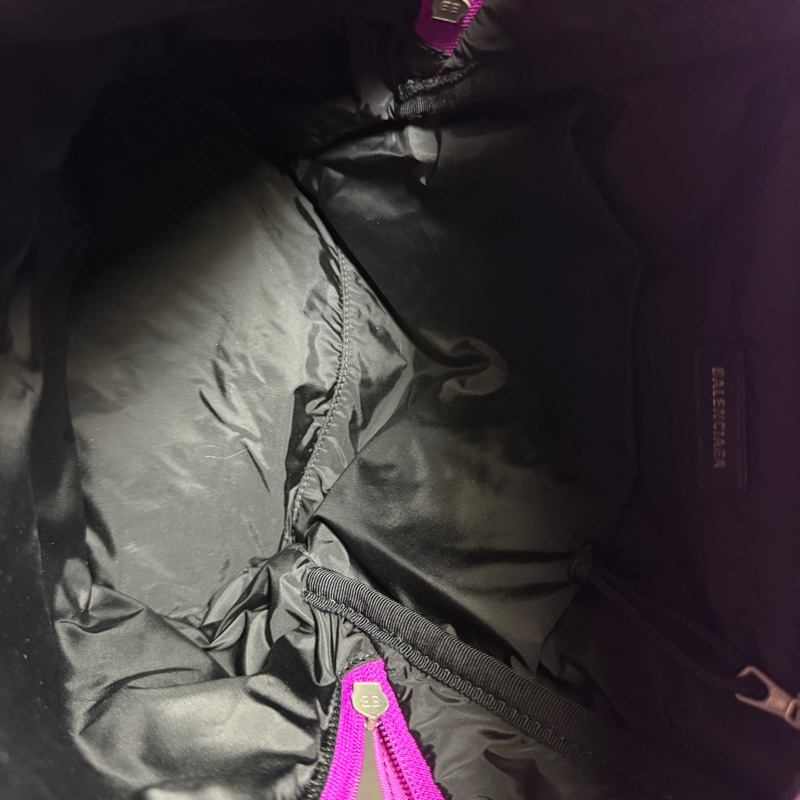 巴黎世家 後背包 桃紅 Balenciaga WHEEL BACKPACK-18