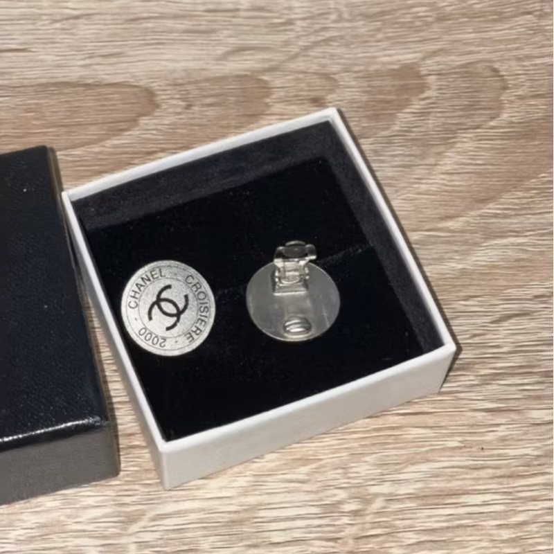 Chanel vintage夾式耳環-7