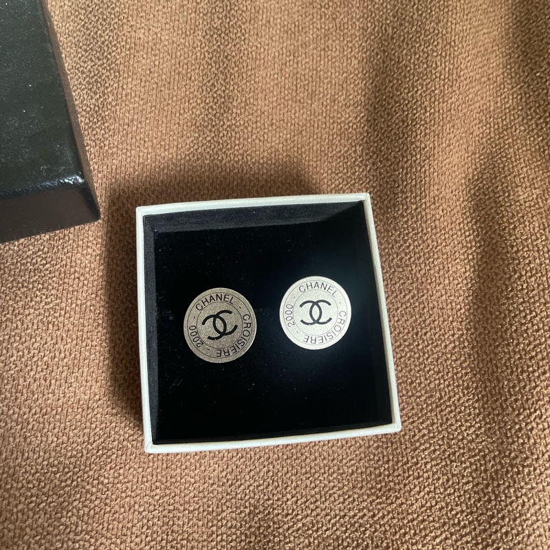 Chanel vintage夾式耳環-10