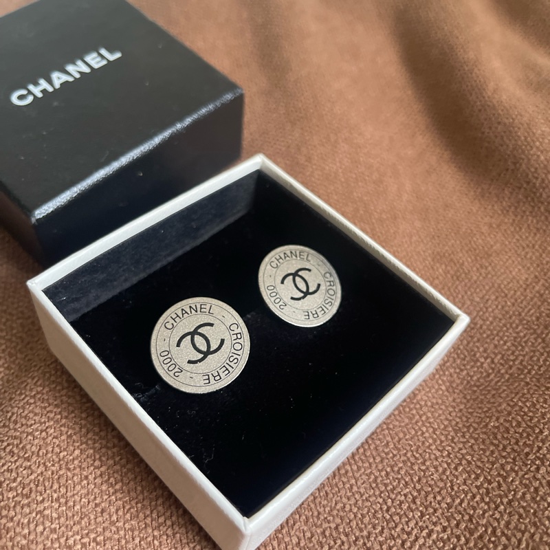 Chanel vintage夾式耳環-11