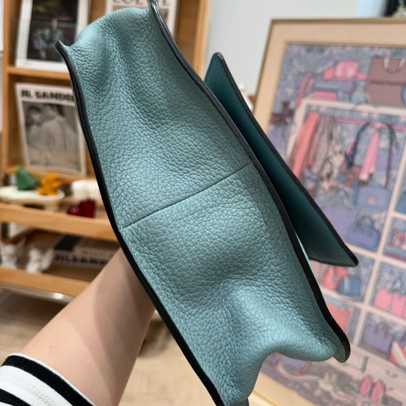 【近新閒置品】Hermes 愛馬仕marwari牛皮 框m刻手提單肩包-2
