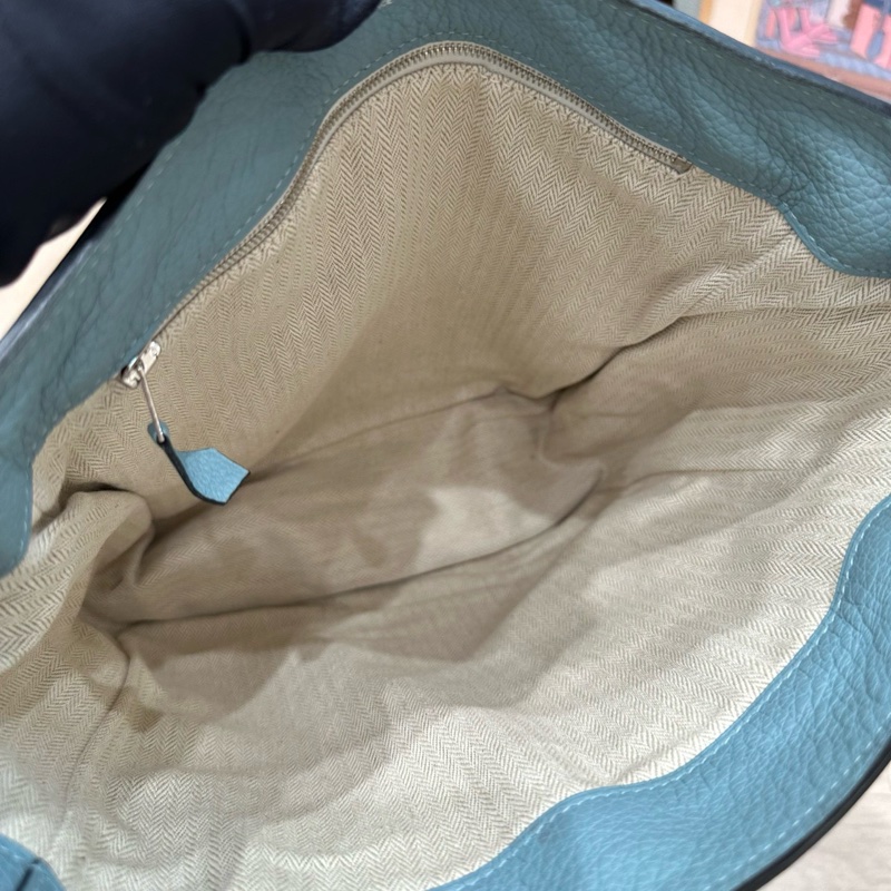 【近新閒置品】Hermes 愛馬仕marwari牛皮 框m刻手提單肩包-5