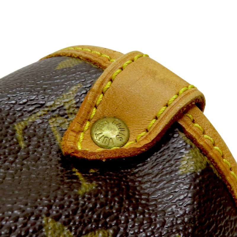 棕色 原花帆布 Saumur 30 肩背包 M42256-17