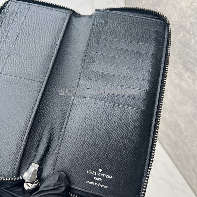 💗香緹國際精品💗 LV 黑武士 男士長夾 晶片款-8