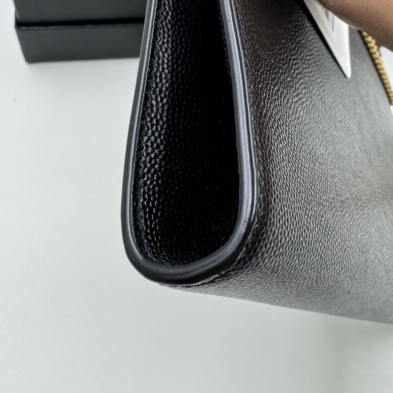 YSL / 聖羅蘭 黑金魚子醬爆款 郵差包-10