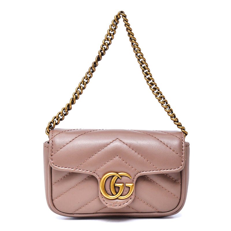 9成新 GUCCI GG Marmont 迷你包款肩背包 SC9052 (思英turauth)-0
