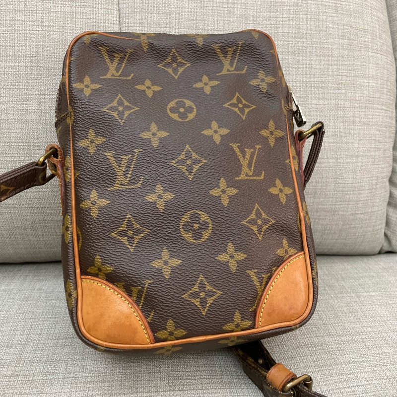 Louis Vuitton LV 老花雙層相機包vintage-6