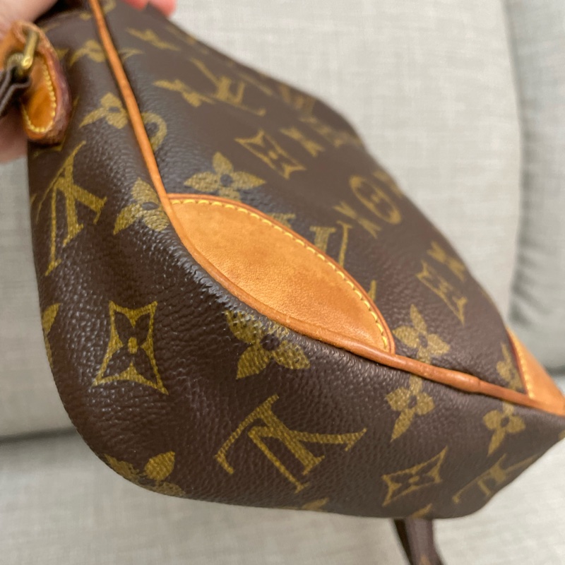 Louis Vuitton LV 老花雙層相機包vintage-7