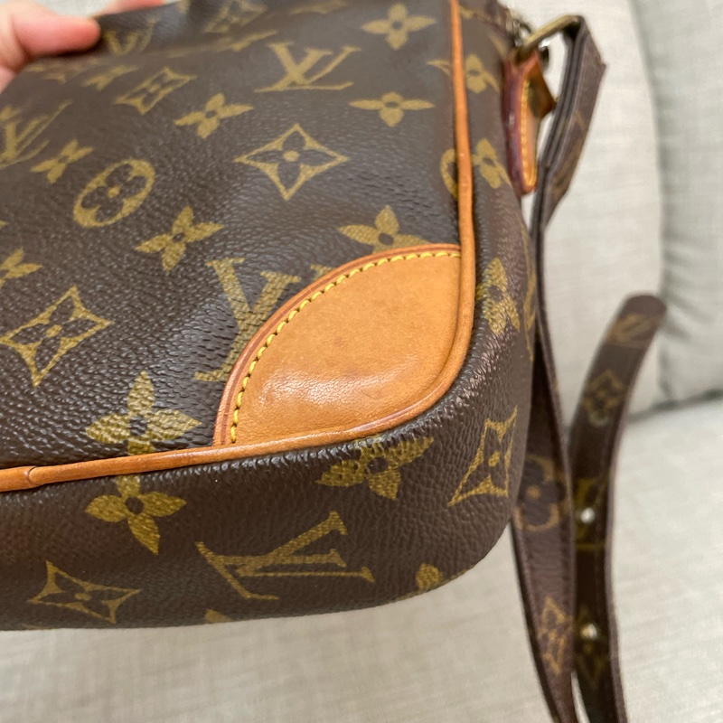 Louis Vuitton LV 老花雙層相機包vintage-8