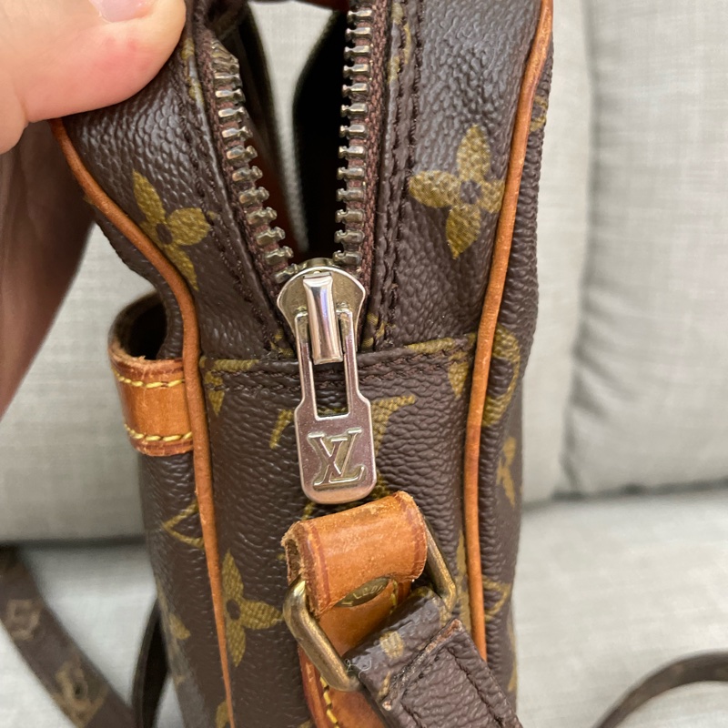 Louis Vuitton LV 老花雙層相機包vintage-14