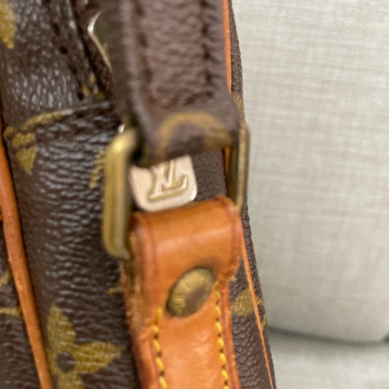 Louis Vuitton LV 老花雙層相機包vintage-16