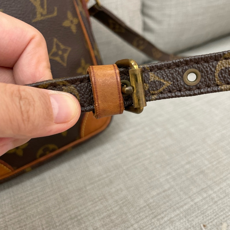 Louis Vuitton LV 老花雙層相機包vintage-18