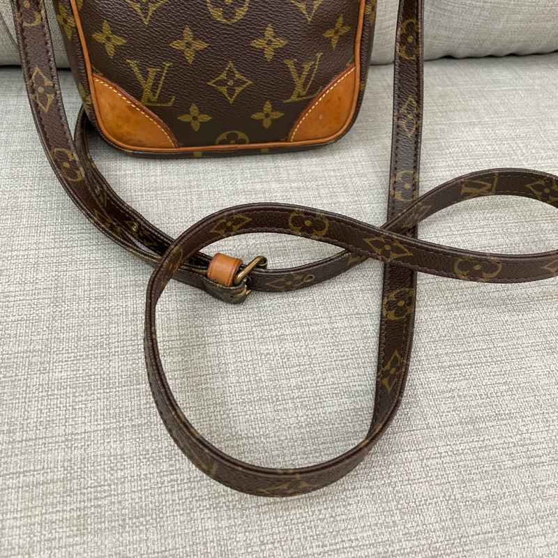 Louis Vuitton LV 老花雙層相機包vintage-19