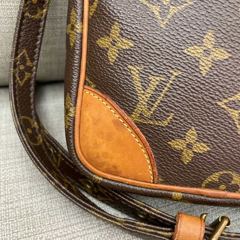 Louis Vuitton LV 老花雙層相機包vintage-20