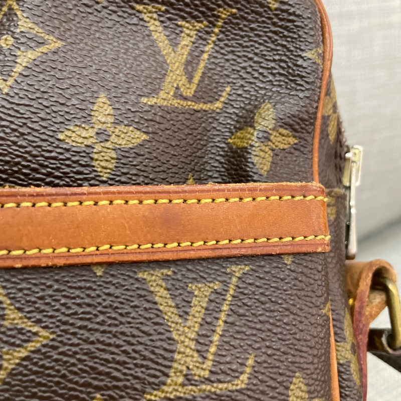 Louis Vuitton LV 老花雙層相機包vintage-22