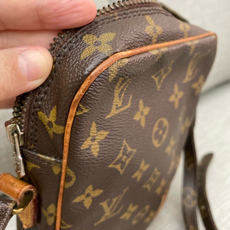 Louis Vuitton LV 老花雙層相機包vintage-26