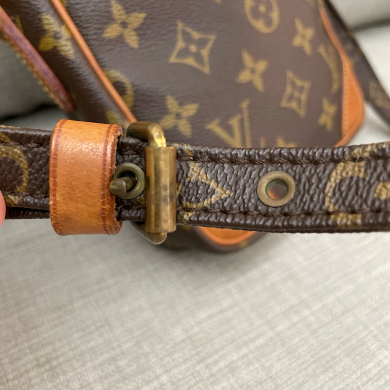 Louis Vuitton LV 老花雙層相機包vintage-31