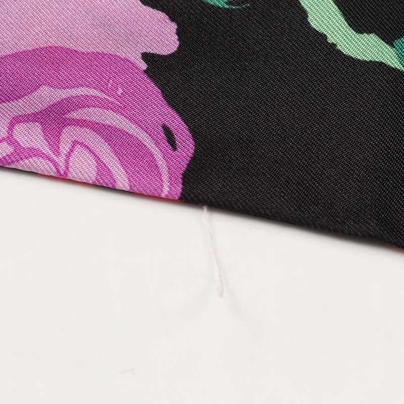 GUCCI x Ken Scott 聯名款花卉連身裙 650508 絲綢黑色多色二手女裝 #38-8