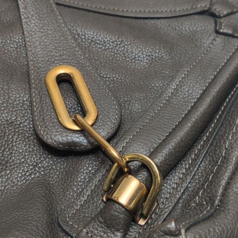 Chloe Paraty 中號 牛皮 純色 立體 圓柱 單肩包-15