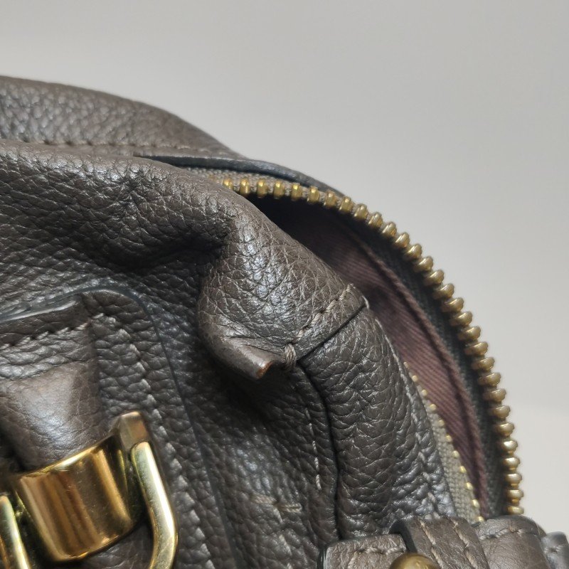 Chloe Paraty 中號 牛皮 純色 立體 圓柱 單肩包-18