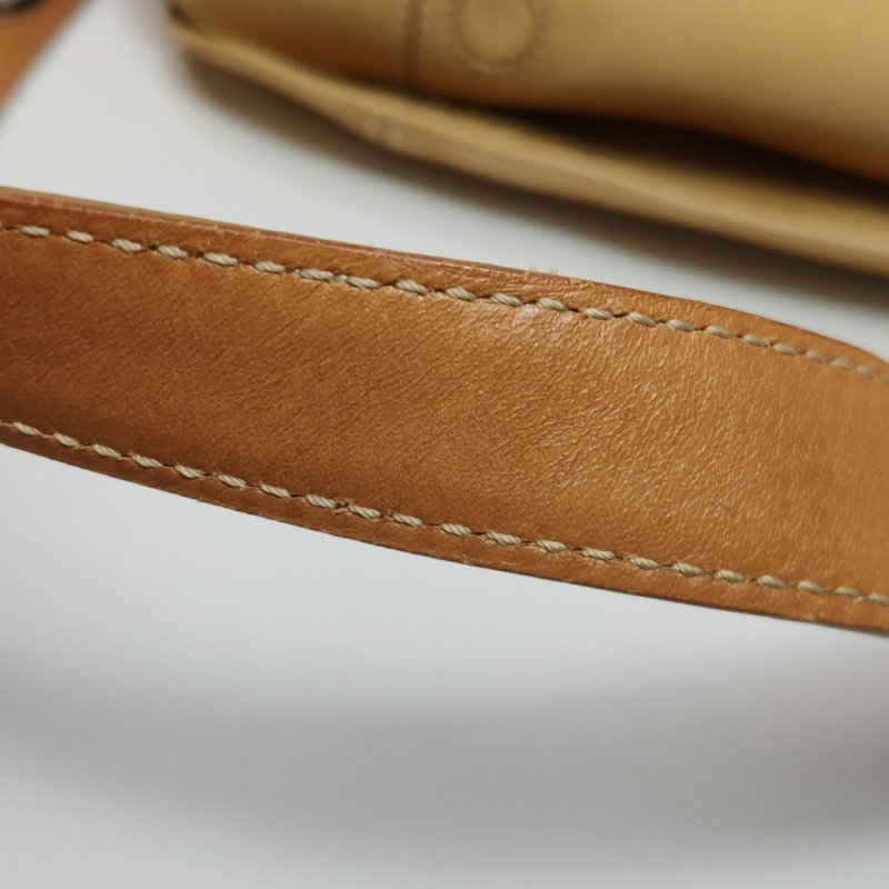 Tod's 牛皮 磨砂皮 純色 單肩包-10