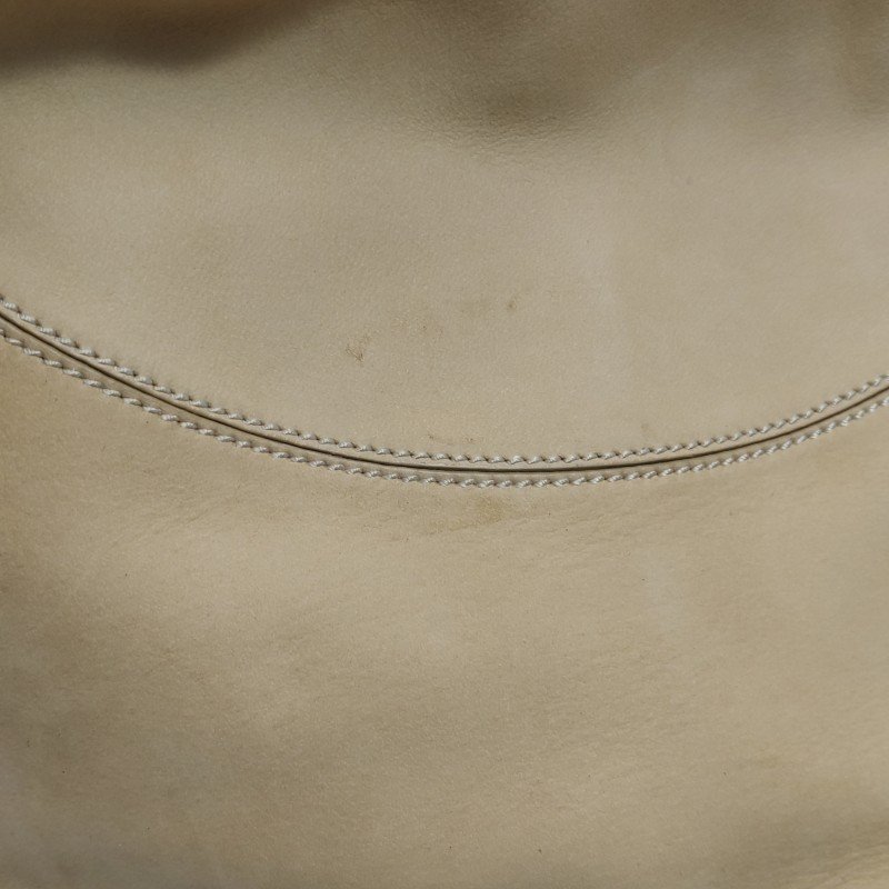 Tod's 牛皮 磨砂皮 純色 單肩包-12