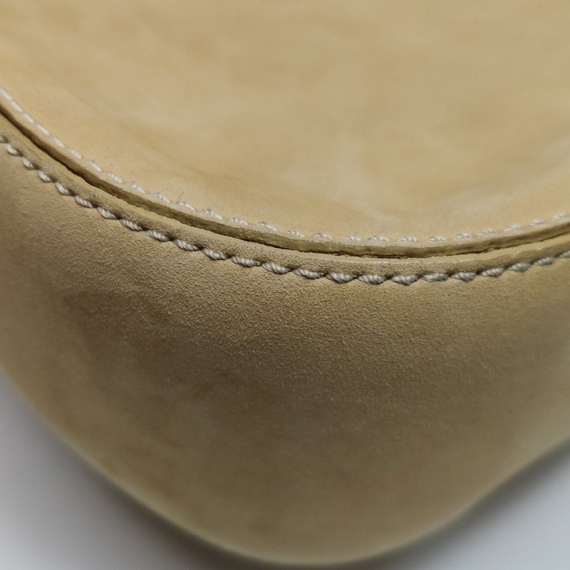 Tod's 牛皮 磨砂皮 純色 單肩包-14