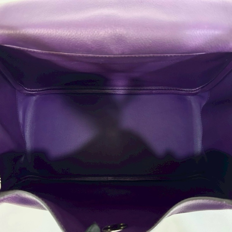 Hermes海葵紫銀釦EVERCOLOR Lindy30-4