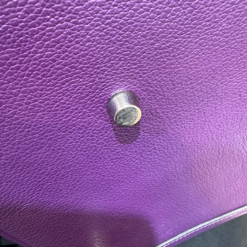 Hermes海葵紫銀釦EVERCOLOR Lindy30-16