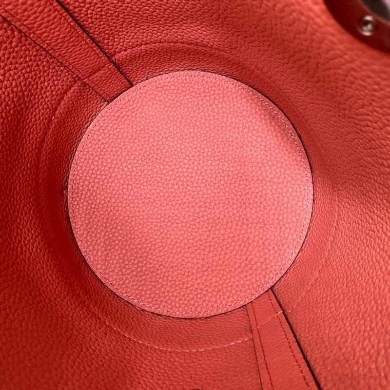 Moynat / 莫奈  togo皮 Baluchon bucketbag 火烈鳥粉BB 水桶包 柔軟的荔枝紋牛皮-2