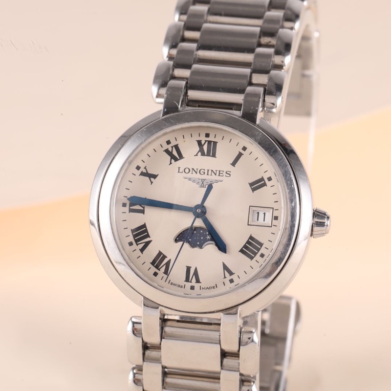 LONGINES月相石英心月女表-19