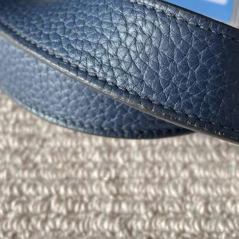 Hermes愛馬仕菜深藍色籃子水桶包 P22-2