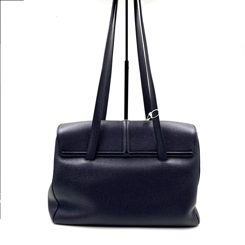 Celine / 賽琳 Soft 16 黑色金扣-6