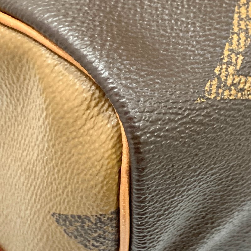 LOUIS VUITTON 路易威登 M44602 SPEED 30 波士頓包 帆布 GIANT 大花Logo 棕色 金釦-10