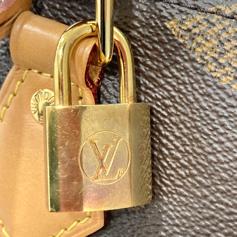 LOUIS VUITTON 路易威登 M44602 SPEED 30 波士頓包 帆布 GIANT 大花Logo 棕色 金釦-14
