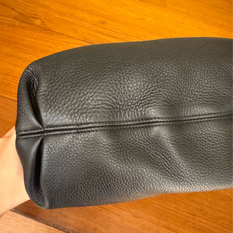 Gucci黑色皮革soho肩背包-5