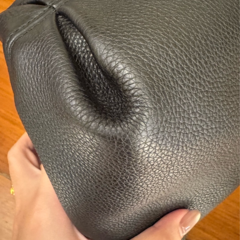 Gucci黑色皮革soho肩背包-7