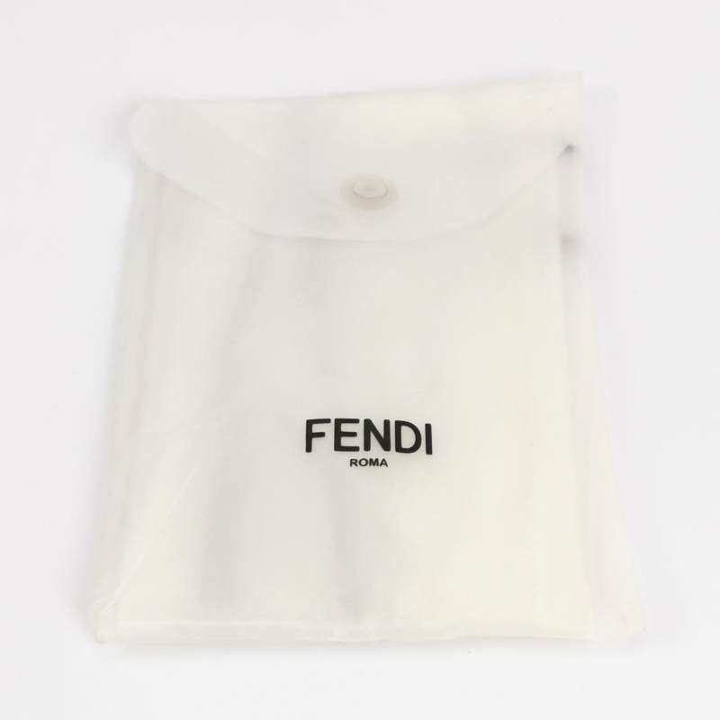 Fendi Peekaboo 躲貓貓 中號 牛皮 純色 扭鎖 單肩包-9