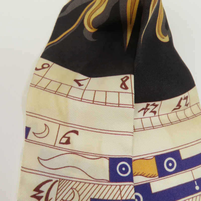 HERMES 絲質Twilly絲巾-4