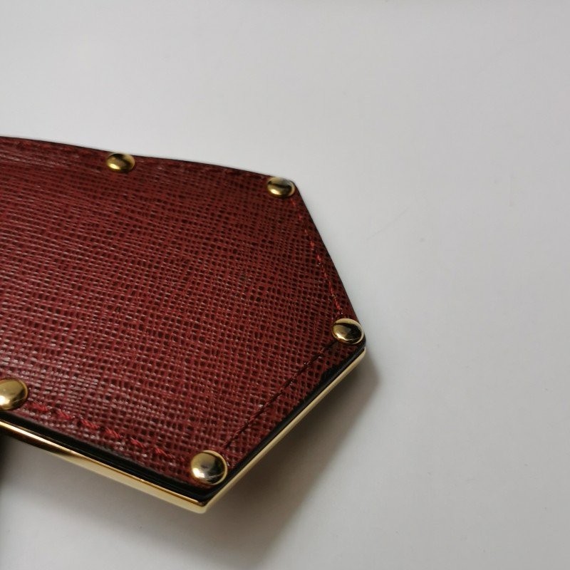 Fendi Petite 2 Jours 中號 牛皮 純色 金屬 框架 單肩包-12