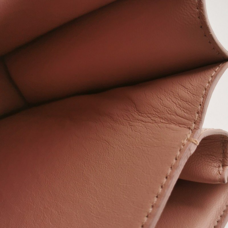 Celine Classic Box 豆腐包 中號 牛皮 馬毛 純色 按壓式 鎖扣 斜背包-11