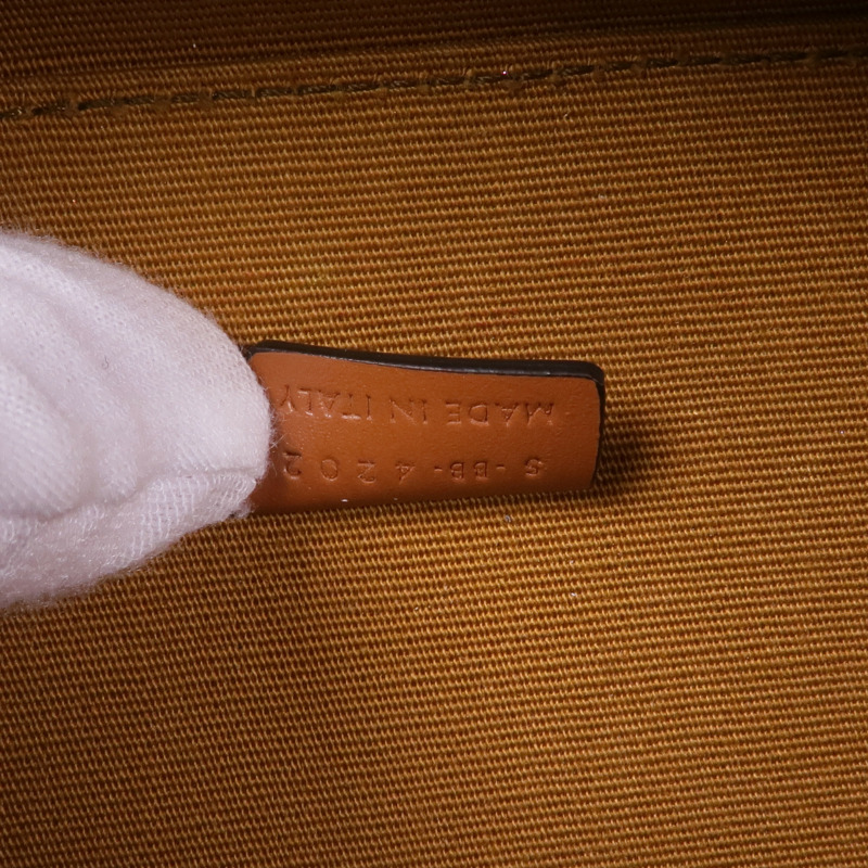 CELINE 塗層帆布Triomphe金扣鏈帶肩背袋-12