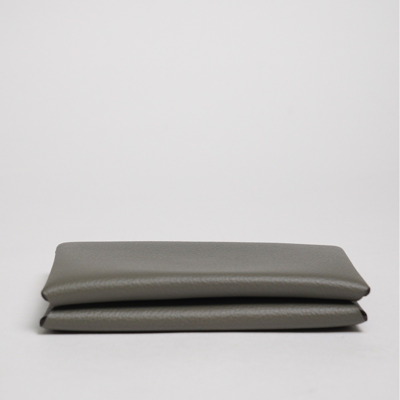 Hermes Calvi Card holder 大象灰-2