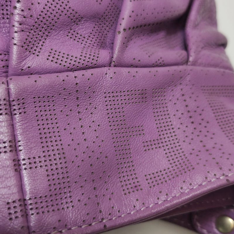 Fendi 牛皮 雙F 老花 字母 Logo 吊飾 手提包-16