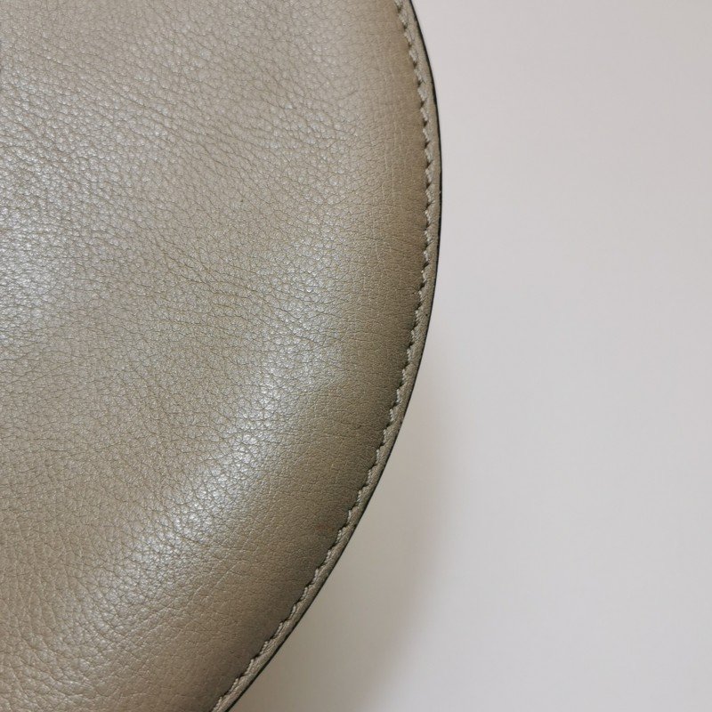 Chloe Pixie 小號 牛皮 翻毛皮 拼色 半月形 鑲片 斜挎包 單肩包-11