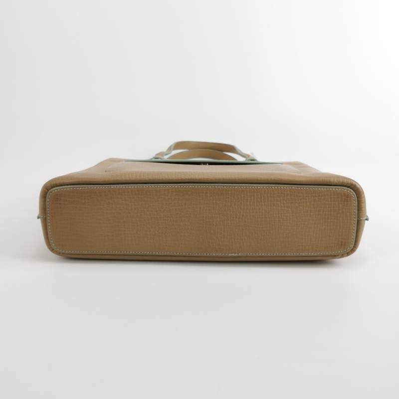 Loewe 牛皮 純色 字母 Logo 壓印 手提包-5