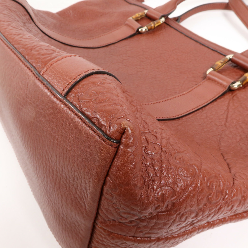 GUCCI 牛皮皮革2 Way Shoulder Bag金扣肩背袋-11