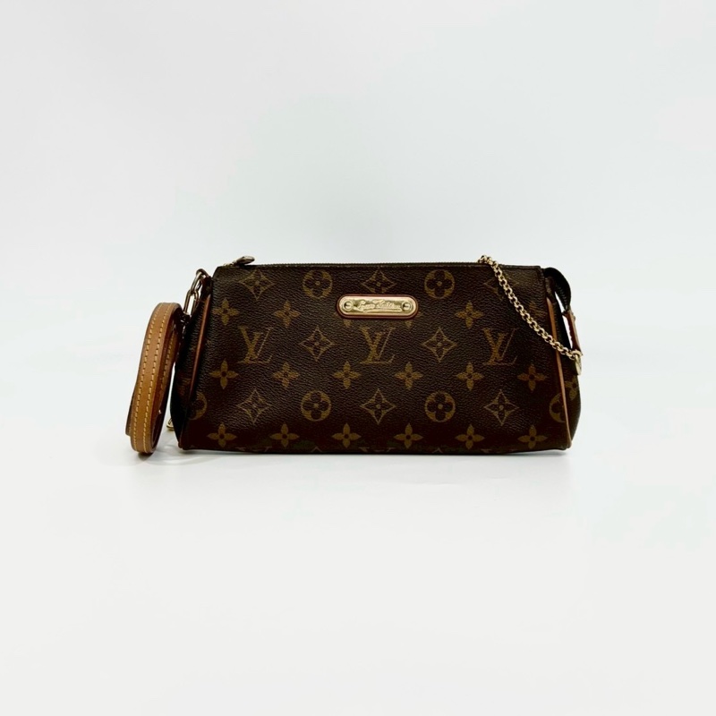 LV原花金牌PochetteEva斜背兩用鏈條包M95567-0