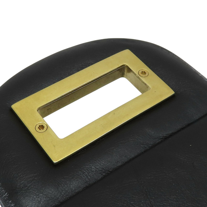 黑色 菱格紋 牛皮 2.55 鍊帶 肩背包 A37590-17