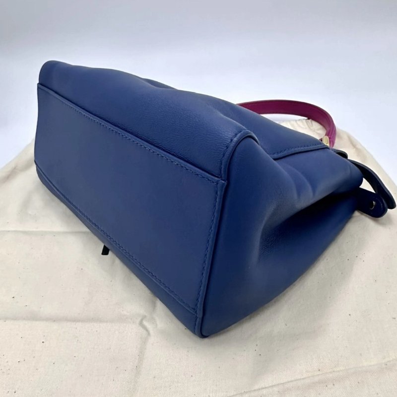 FENDI Peekaboo小號手提肩背斜背包27*21*11 98新配件塵袋-2